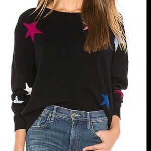 Rails Presley Black Cosmo Wool Cashmere Crewneck Sweater Size S